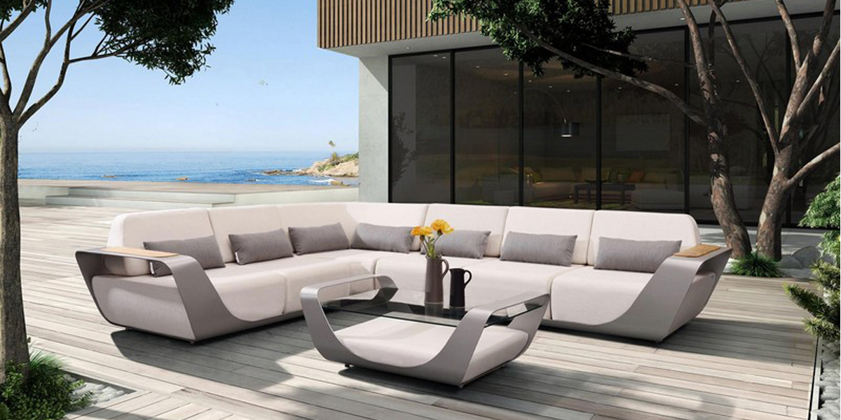 Onda The Outdoor Furniture Collection, Gold Outdoor Furniture